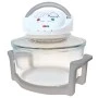 13L HR1213X4 robotic multi-oven in white color 40x40x36cm.
