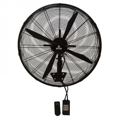 Ανεμιστήρας επαγγελματικός επιτοίχιος με 4 φτερά & τηλεχειρηστήριο 65εκ.(26')' 220W - HUMAN FLW650HRI