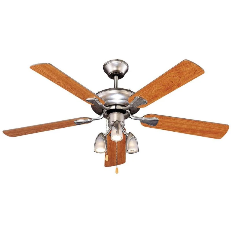 Ceiling fan 3 lights - 5 wings 48 '' 60W - HUMAN M48005XY3L