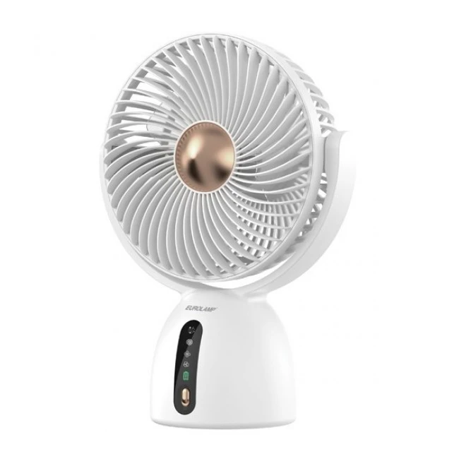 ΑΝΕΜΙΣΤΗΡΑΣ ΕΠΙΤΡΑΠΕΖΙΟΣ ΕΠΑΝΑΦΟΡΤΙΖΟΜΕΝΟΣ Φ19 5W ΛΕΥΚΟ EUROLAMP 300-20535