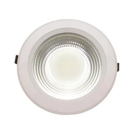 ΦΩΤΙΣΤΙΚΟ ΧΩΝΕΥΤΟ LED COB 30W 4000K Φ220 ΛΕΥΚΟ PLUS EUROLAMP 145-68202