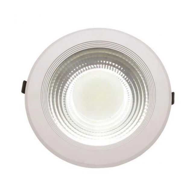 ΦΩΤΙΣΤΙΚΟ ΧΩΝΕΥΤΟ LED COB  Φ220 30W 4000K ΛΕΥΚΟ PLUS EUROLAMP 145-68202