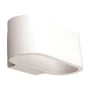 ΑΠΛΙΚΑ ΤΟΙΧΟΥ ΟΒΑΛ SMALL ΓΥΨΙΝΗ G9 1x6W 180x95x90mm EUROLAMP 147-53304