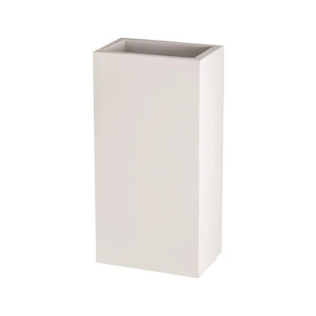 ΑΠΛΙΚΑ ΤΟΙΧΟΥ UP-DOWN ΓΥΨΙΝΗ 2xGU10 MAX 6W LED 120x100x240 EUROLAMP 147-53313