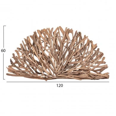 ΦΩΤΙΖΟΜΕΝΟ ΔΙΑΚΟΣΜΗΤΙΚΟ ΤΟΙΧΟΥ DREAMER2 HM4428 DRIFTWOOD-ΤΑΙΝΙΑ LED 120x60x7(πάχος)εκ