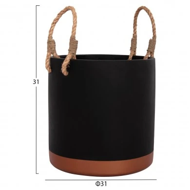 ΓΛΑΣΤΡΑ ΕΣ. ΧΩΡΟΥ ΣΕΙΡΑ TRYLL HM4690M FIBER CEMENT ΜΑΥΡΟ & ΣΧΟΙΝΙ Φ31x31Υεκ.