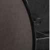 ΚΑΘΡΕΠΤΗΣ ΤΟΙΧΟΥ ΣΤΡΟΓΓΥΛΟΣ DAVION HM4217 MDF-BLACK METAL 123x5x63Υεκ.