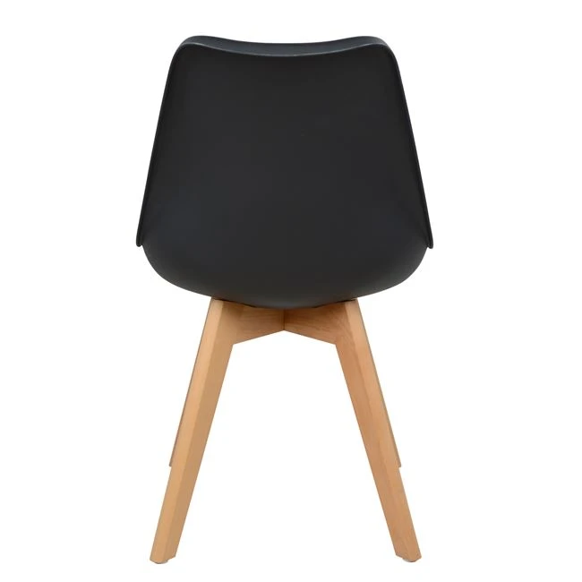 ΚΑΡΕΚΛΑ VEGAS HM0033.02 ΜΕ ΞΥΛΙΝΑ ΠΟΔΙΑ ΚΑΙ ΜΕ ΚΑΘΙΣΜΑ ΜΑΥΡΟ 48x49x81Υεκ.