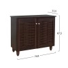 ΠΑΠΟΥΤΣΟΘΗΚΗ-ΝΤΟΥΛΑΠΙ ΞΥΛΙΝΗ CASSIOPE HM2208.01 WENGE 77Χ34Χ67.5Υεκ.