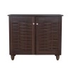 ΠΑΠΟΥΤΣΟΘΗΚΗ-ΝΤΟΥΛΑΠΙ ΞΥΛΙΝΗ CASSIOPE HM2208.01 WENGE 77Χ34Χ67.5Υεκ.