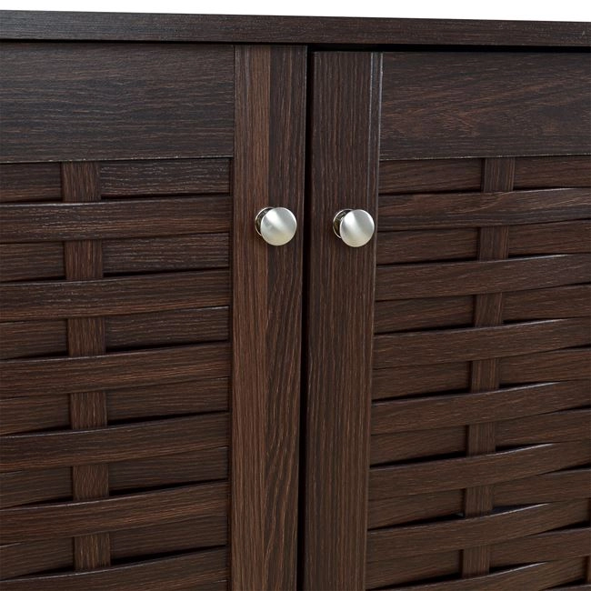 ΠΑΠΟΥΤΣΟΘΗΚΗ-ΝΤΟΥΛΑΠΙ ΞΥΛΙΝΗ CASSIOPE HM2208.01 WENGE 77Χ34Χ67.5Υεκ.