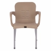 ΠΟΛΥΘΡΟΝΑ ΠΟΛΥΠΡΟΠΥΛΕΝΙΟΥ RECYCLED KAREK HM5592.12 ΜΠΕΖ ΧΡΩΜΑ 59,5x59x81Y εκ.