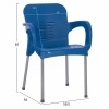 ΠΟΛΥΘΡΟΝΑ ΠΟΛΥΠΡΟΠΥΛΕΝΙΟΥ RECYCLED KAREK HM5592.18 ΜΠΛΕ ΧΡΩΜΑ 59x58x81Y