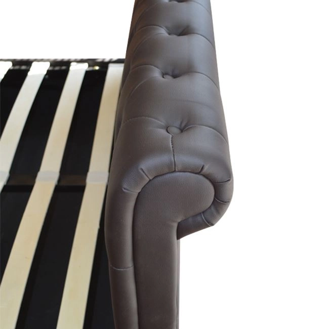 ΚΡΕΒΑΤΙ MONE HM321.01 T.CHESTERFIELD ΜΕ ΑΠΟΘΗΚΕΥΤΙΚΟ ΧΩΡΟ ΚΑΦΕPU 150x200 εκ.