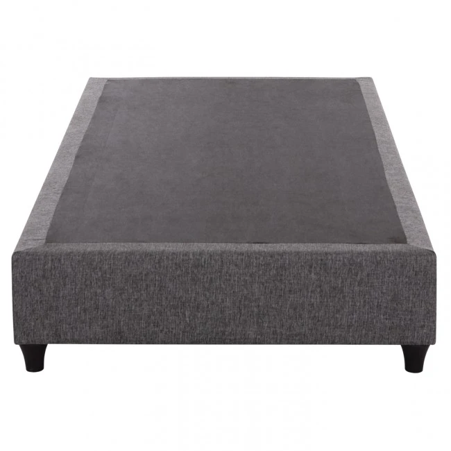 ΚΡΕΒΑΤΙ-ΥΠΟΣΤΡΩΜΑ SIGGY HM721.10 ΧΩΡΙΣ ΑΠΟΘ.ΧΩΡΟ--ΓΚΡΙ ΥΦΑΣΜΑ--ΓΙΑ 80Χ200εκ.