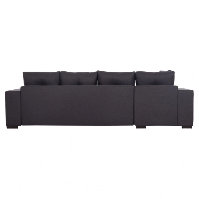 ΓΩΝΙΑΚΟΣ ΚΑΝΑΠΕΣ-ΚΡΕΒΑΤΙ ΜΕ ΑΠΟΘ.ΧΩΡΟ TRENDSTON HM3302.01L ΓΚΡΙ ΥΦΑΣΜΑ 298x177x95Υεκ