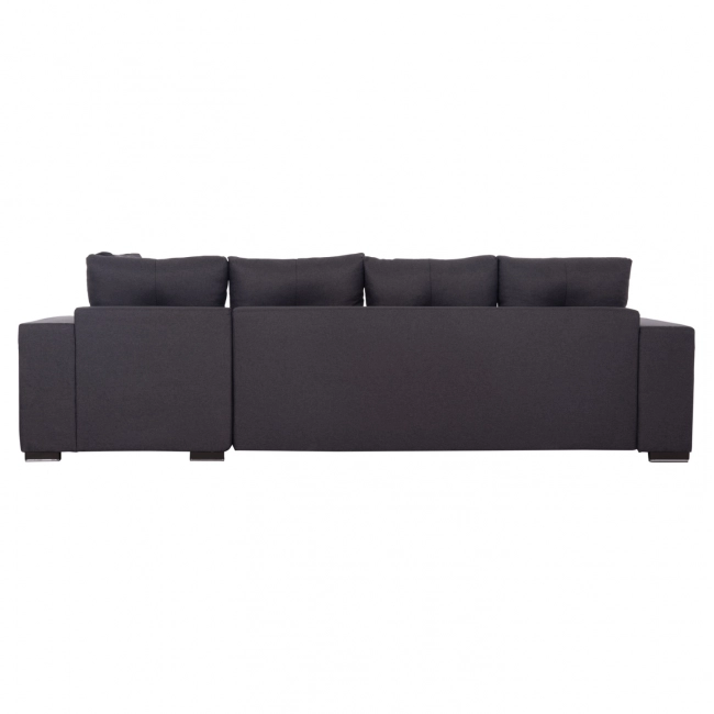 ΓΩΝΙΑΚΟΣ ΚΑΝΑΠΕΣ-ΚΡΕΒΑΤΙ ΜΕ ΑΠΟΘ.ΧΩΡΟ TRENDSTON HM3302.01R ΓΚΡΙ ΥΦΑΣΜΑ 298x177x95Υεκ