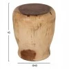 ΣΚΑΜΠΟ ΣΤΡΟΓΓΥΛΟ HM7897 ΞΥΛΟ SUAR ΣΕ ΦΥΣΙΚΟ ΧΡΩΜΑ Φ40x45Yεκ.