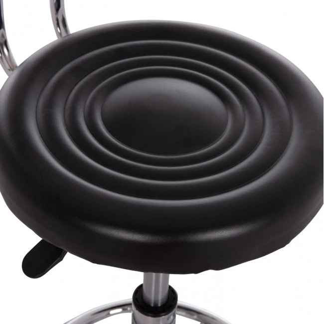 ΣΚΑΜΠΟ ΠΕΡΙΣΤΡΕΦΟΜΕΝΟ ΣΧΕΔΙΑΣΤΗΡΙΟΥ IRIS HM211.21 PU ΜΑΥΡΟ HOMEMARKT 34x43x86,5Υεκ.