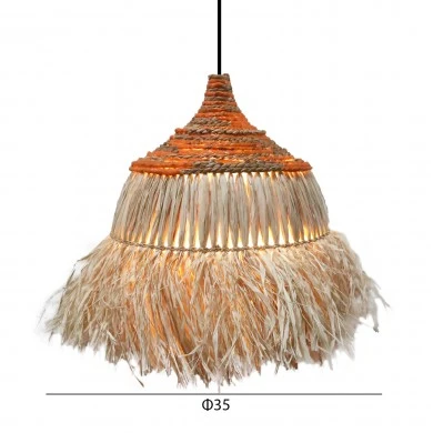 ΦΩΤΙΣΤΙΚΟ ΟΡΟΦΗΣ SIFO HM4714 ΚΑΠΕΛΟ ΙΝΕΣ SISAL & ΜΠΑΝΑΝΑΣ-ΦΥΣΙΚΟ & MIX Φ35x45Υεκ.