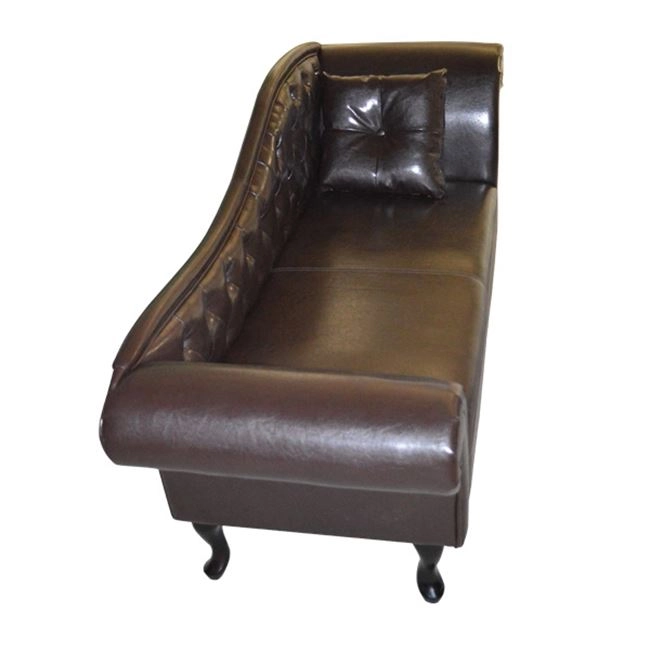 ΑΝΑΚΛΙΝΔΡΟ T.CHESTERFIELD NIOVI HM3007.01 PU ΣΚ.ΚΑΦΕ-ΜΑΥΡΑ ΠΟΔΙΑ 190x61x84Yεκ.