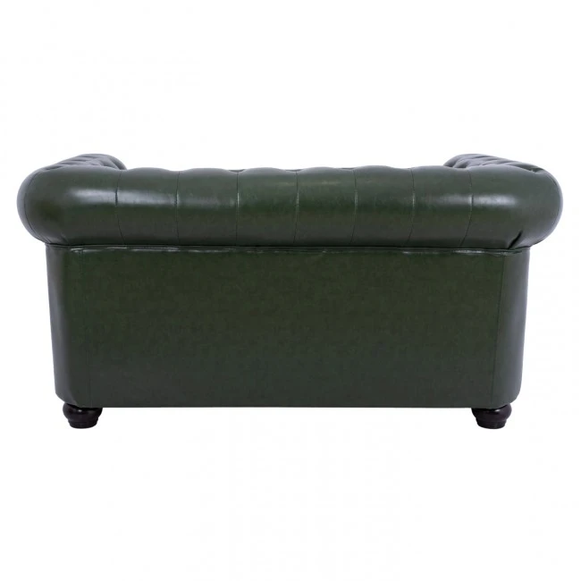 ΚΑΝΑΠΕΣ 2ΘΕΣΙΟΣ T.CHESTERFIELD HM3010.08 ΤΕΧΝΟΔΕΡΜΑ ΚΥΠΑΡΙΣΣΙ 150x90x72 εκ.