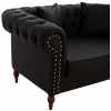 ΚΑΝΑΠΕΣ 2ΘΕΣΙΟΣ Τ. CHESTERFIELD CIELLE ΣΕ ΧΡΩΜΑ ΚΑΦΕ HM3184.03 152x85x80 εκ.