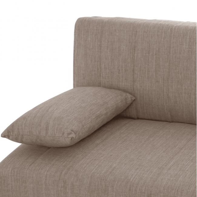 ΚΑΝΑΠΕΣ ΚΡΕΒΑΤΙ ANDRI ΤΡΙΘΕΣΙΟΣ ΜΠΕΖ HM3239.04 180x72x77 εκ.