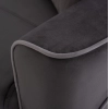 ΚΑΝΑΠΕΣ ΚΡΕΒΑΤΙ PORTMAN ΤΡΙΘΕΣΙΟΣ ΓΚΡΙ ΜΠΛΕ HM3247.01 228x86x90Υ εκ.