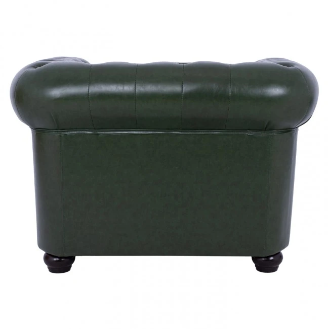 ΠΟΛΥΘΡΟΝΑ T.CHESTERFIELD HM3011.08 ΤΕΧΝΟΔΕΡΜΑ ΚΥΠΑΡΙΣΣΙ 106x87x70 εκ.