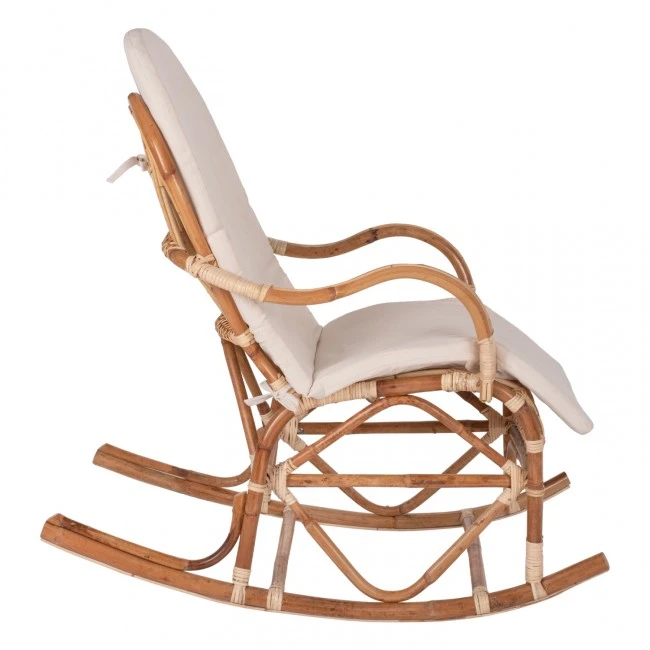 ΚΟΥΝΙΣΤΗ ΠΟΛΥΘΡΟΝΑ ΜΕ ΜΑΞΙΛΑΡΙ SANTA FE RATTAN HM9343 60x103x90Υ εκ.