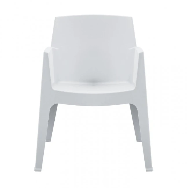 ΠΟΛΥΘΡΟΝΑ ΠΟΛΥΠΡΟΠΥΛΕΝΙΟΥ SLEEK HM6370.01 ΛΕΥΚΗ 68x63x82,5Υεκ.