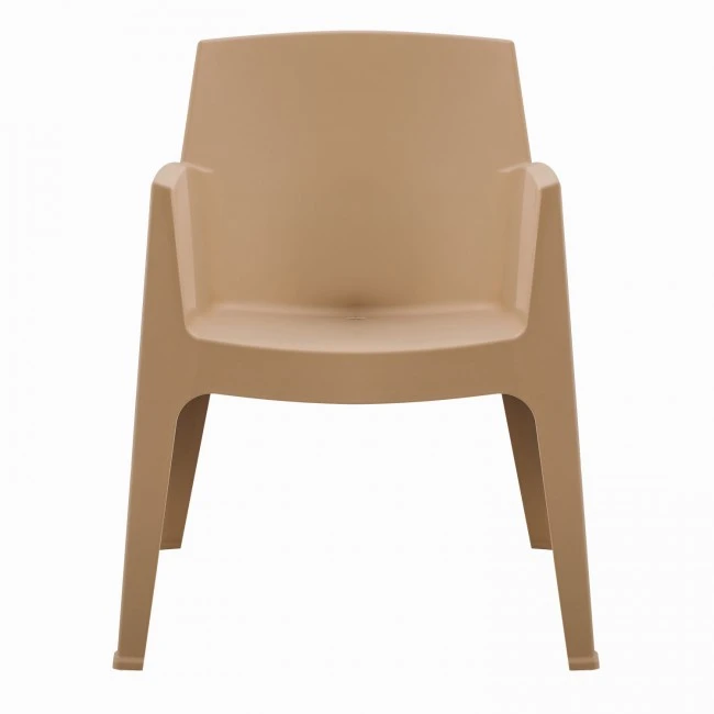 ΠΟΛΥΘΡΟΝΑ ΠΟΛΥΠΡΟΠΥΛΕΝΙΟΥ SLEEK HM6370.03 ΚΑΠΟΥΤΣΙΝΟ 68x63x82,5Υεκ.