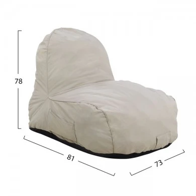 ΠΟΥΦ CLOUD ΑΔΙΑΒΡΟΧΗ ΠΟΛΥΘΡΟΝΑ HM5112.01 ΕΚΡΟΥ 6188 76x102x72Υεκ.