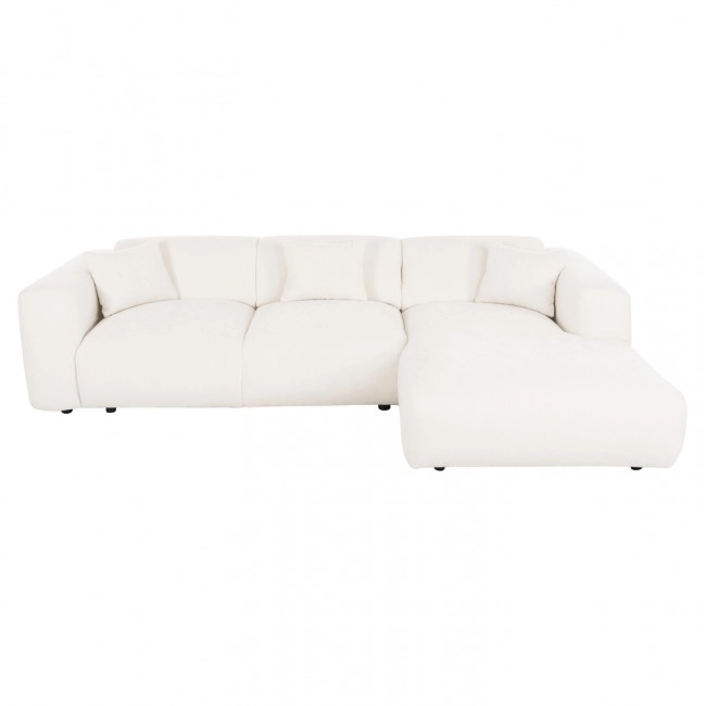 ΚΑΝΑΠΕΣ ΓΩΝΙΑ BRICKEN HM3275.02R ΛΕΥΚΟ ΥΦΑΣΜΑ 110-282x98-160x72Υεκ.