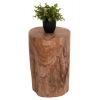 ΒΟΗΘΗΤΙΚΟ ΤΡΑΠΕΖΑΚΙ/ΣΚΑΜΠΟ TRONCO HM9374.21 ΞΥΛΟ TEAK--ΦΥΣΙΚΟ Φ30x45Υεκ.