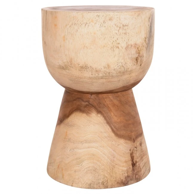 ΣΚΑΜΠΟ ΜΑΜΒΑ ΚΥΛΙΝΔΡΙΚΟ HM9901.11 ΜΑΣΙΦ ΞΥΛΟ SUAR ΣΕ ΦΥΣΙΚΟ Φ30x45Υεκ.