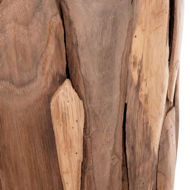 ΔΙΑΚΟΣΜΗΤΙΚΟ ΒΑΖΟ ΔΑΠΕΔΟΥ ZEMLI HM18299 ΚΟΜΜΑΤΙΑ ΑΝΑΚΥΚΛ. TEAK ΦΥΣΙΚΟ Φ43x152Υεκ.