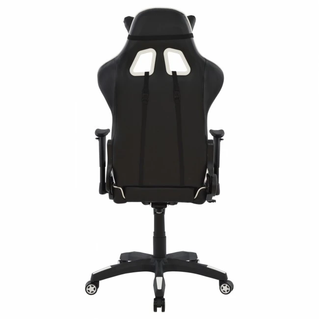 ΚΑΡΕΚΛΑ ΓΡΑΦΕΙΟΥ GAMING HM1062.04 SPEED ΜΑΥΡΟ ΛΕΥΚΟ PU 68,5x71,5x133,5 cm