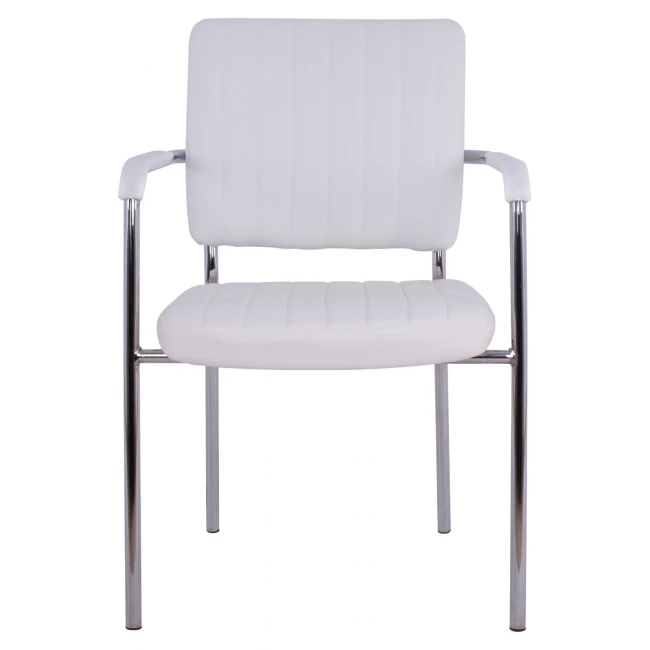 ΚΑΡΕΚΛΑ QUESTA ΜΕ ΜΠΡΑΤΣΑ HM1070.02 ΛΕΥΚΗ 56,5x59x85 cm