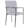 ΚΑΡΕΚΛΑ QUESTA ΜΕ ΜΠΡΑΤΣΑ HM1070.02 ΛΕΥΚΗ 56,5x59x85 cm