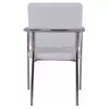 ΚΑΡΕΚΛΑ QUESTA ΜΕ ΜΠΡΑΤΣΑ HM1070.02 ΛΕΥΚΗ 56,5x59x85 cm