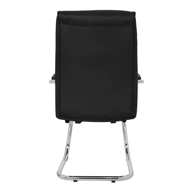 ΠΟΛΥΘΡΟΝΑ ESTHER HM1045.11 ΜΑΥΡΟ PU ΜΕ ΒΑΣΗ ΧΡΩΜΙΟΥ 57x66,5x102 cm