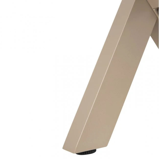 ΠΑΓΚΑΚΙ ΑΛΟΥΜΙΝΙΟΥ TAWNEE HM6038.04 ΣΑΜΠΑΝΙ-POLYWOOD ΚΑΘΙΣΜΑ ΦΥΣΙΚΟ 150x36x45Υεκ.