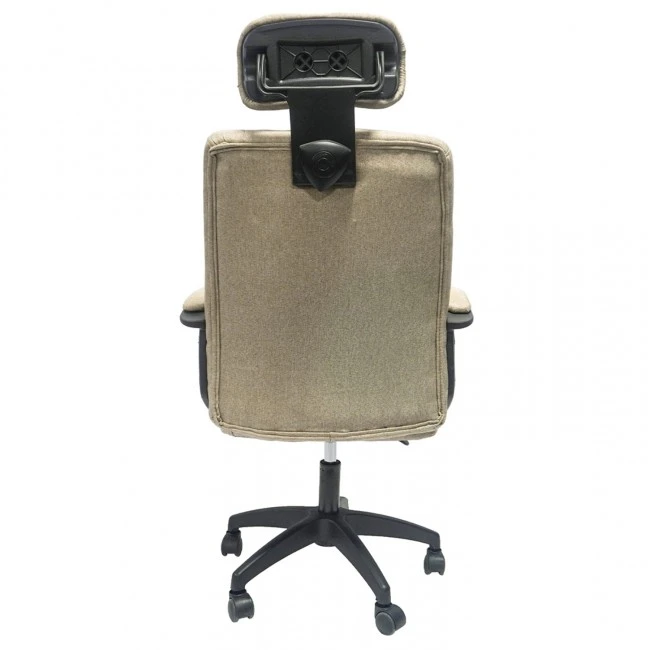 ΚΑΡΕΚΛΑ ΓΡΑΦΕΙΟΥ NIMBLE HM1199.13 ΜΠΕΖ ΥΦΑΣΜΑ-ΜΑΥΡΟΣ ΣΚΕΛΕΤΟΣ&ΒΑΣΗ NYLON 51x61x130Υεκ