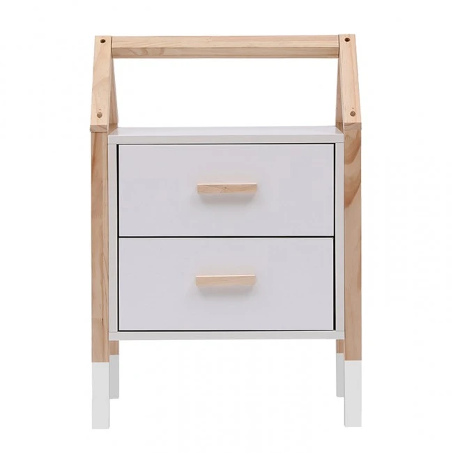 ΚΟΜΟΔΙΝΟ ΠΑΙΔΙΚΟ PEPE HM2489.03 ΛΕΥΚΗ ΜΕΛΑΜΙΝΗ-ΠΕΥΚΟ ΣΕ ΦΥΣΙΚΟ 46x30x67Υεκ.