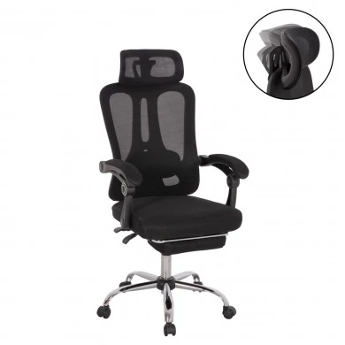 ΚΑΡΕΚΛΑ ΓΡΑΦΕΙΟΥ BARNET HM18258.01 ΜΑΥΡΟ MESH-ΜΑΥΡΟΣ ΣΚΕΛΕΤΟΣ NYLON 61x62x123Υ