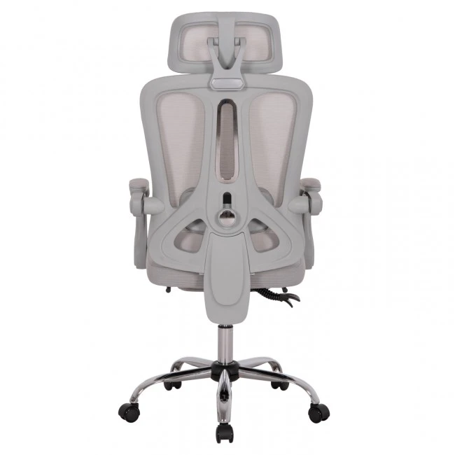 ΚΑΡΕΚΛΑ ΓΡΑΦΕΙΟΥ BARNET HM18258.02 ΓΚΡΙ MESH-ΓΚΡΙ ΣΚΕΛΕΤΟΣ NYLON 61x62x123Υ