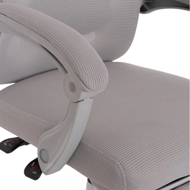 ΚΑΡΕΚΛΑ ΓΡΑΦΕΙΟΥ BARNET HM18258.02 ΓΚΡΙ MESH-ΓΚΡΙ ΣΚΕΛΕΤΟΣ NYLON 61x62x123Υ