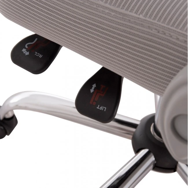 ΚΑΡΕΚΛΑ ΓΡΑΦΕΙΟΥ BARNET HM18258.02 ΓΚΡΙ MESH-ΓΚΡΙ ΣΚΕΛΕΤΟΣ NYLON 61x62x123Υ